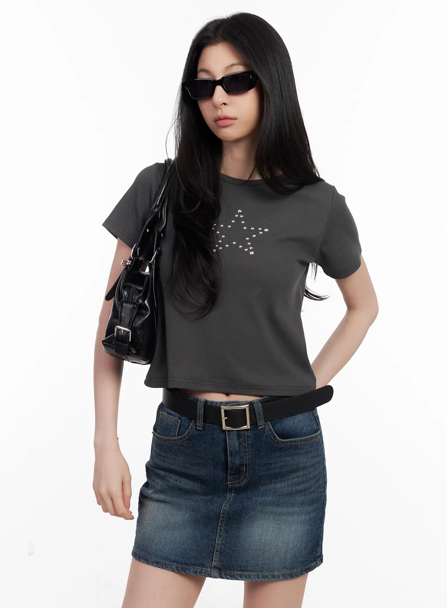 Star-Studded Casual Tee CL501