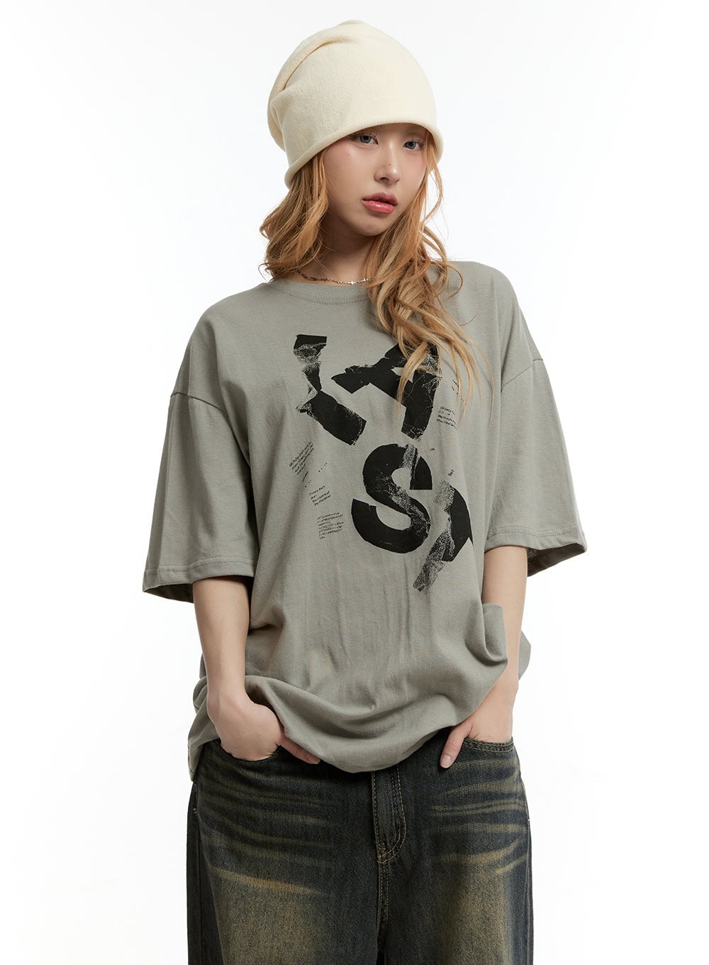 Oversized Graphic T-Shirt CY506
