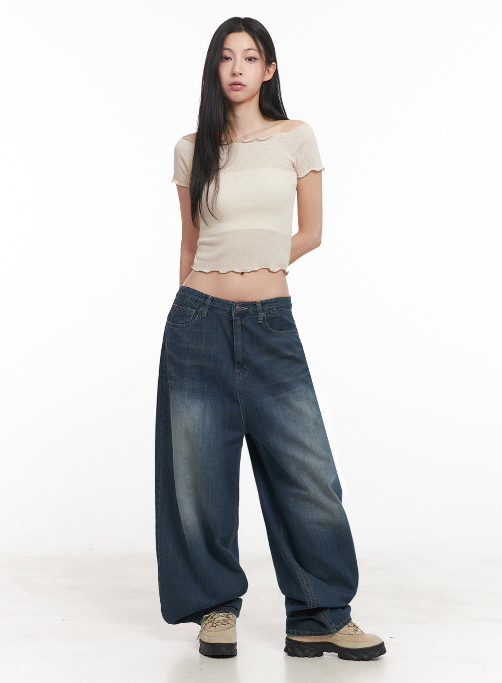 Selene Baggy Jeans IY516