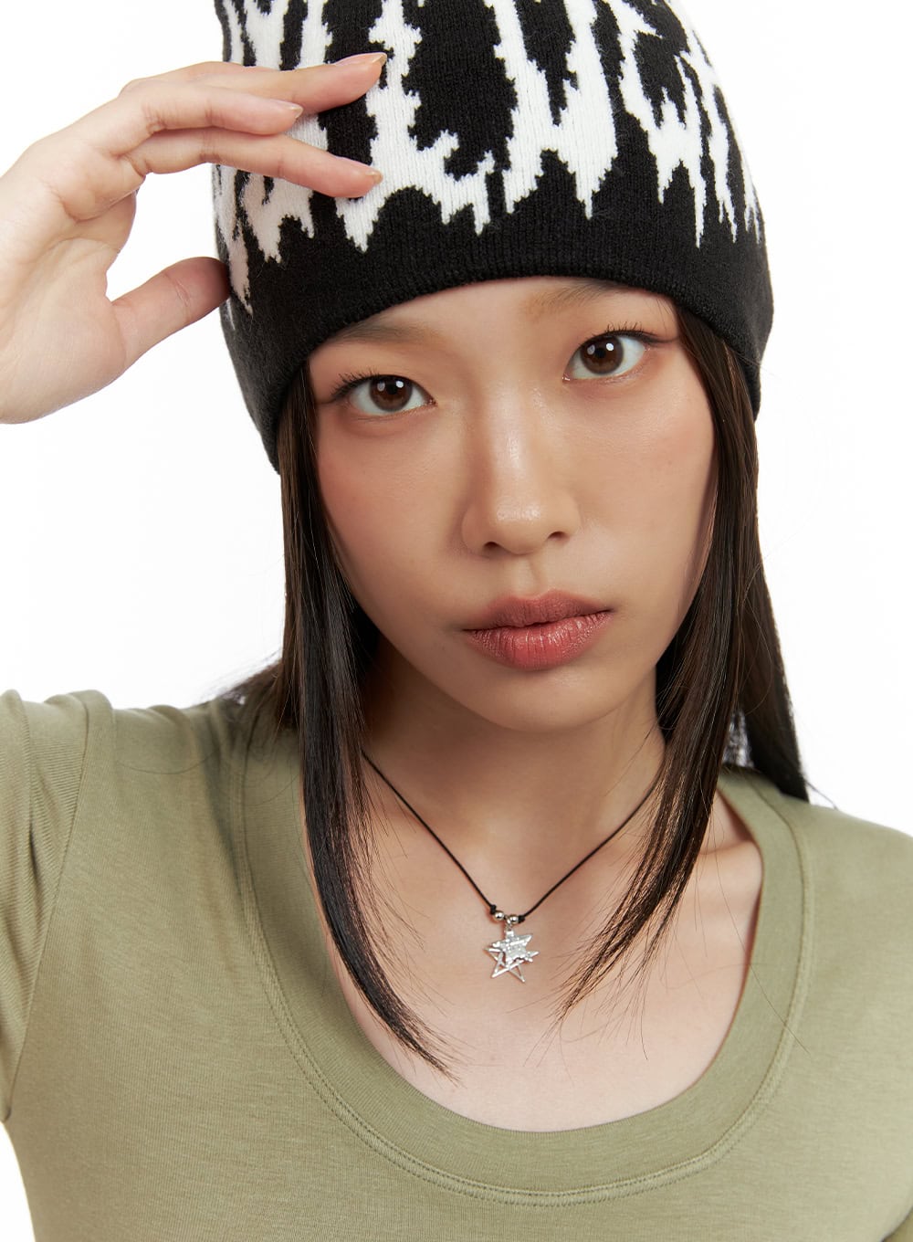 Star Blackline Necklace IL417