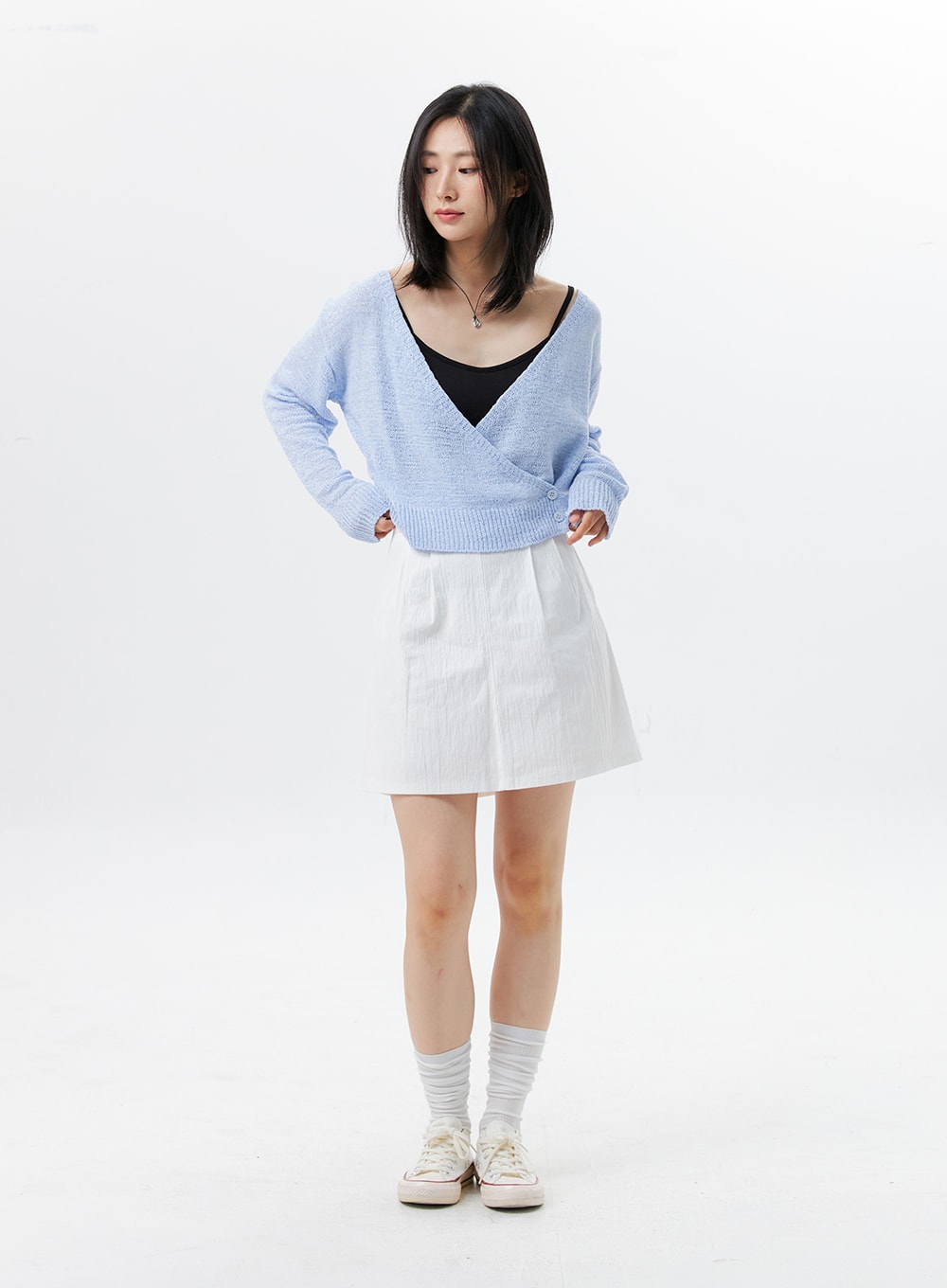 A-Line Basic Mini Skirt OL328