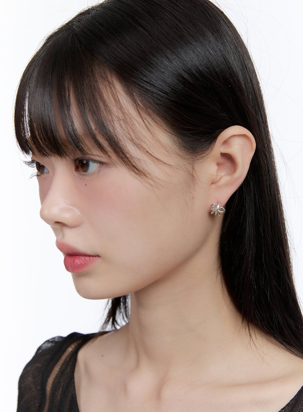 Double Ribbon Earrings IG406