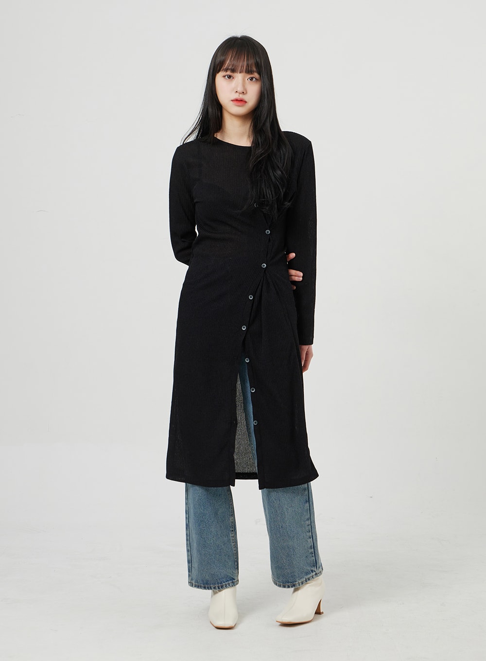 Button Maxi Top OF322