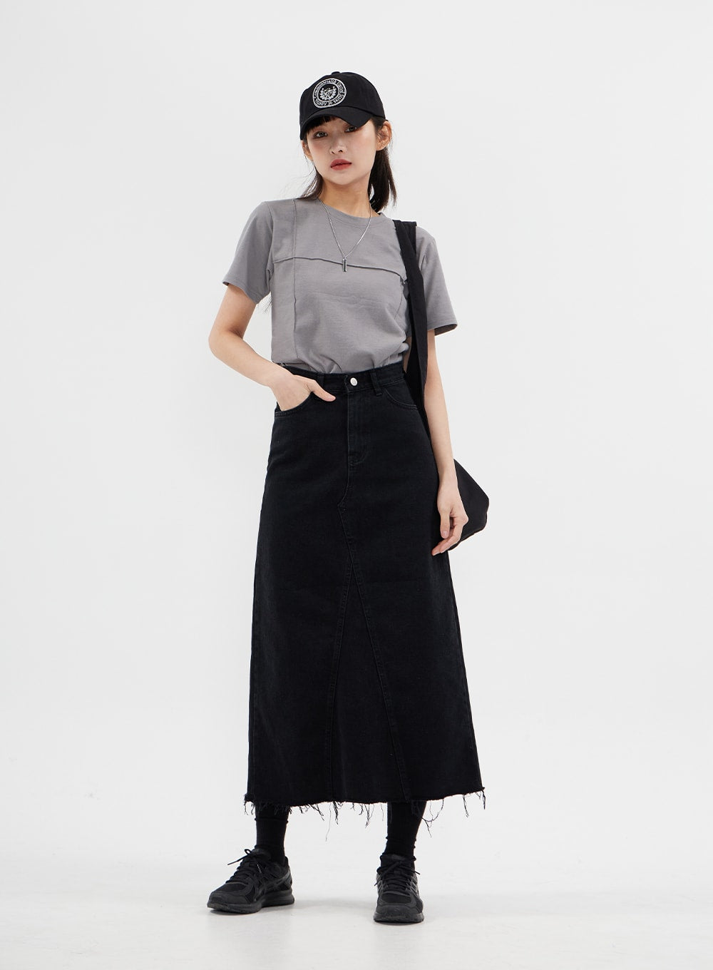 Short Sleeve T Shirt with Trim Detail CM3