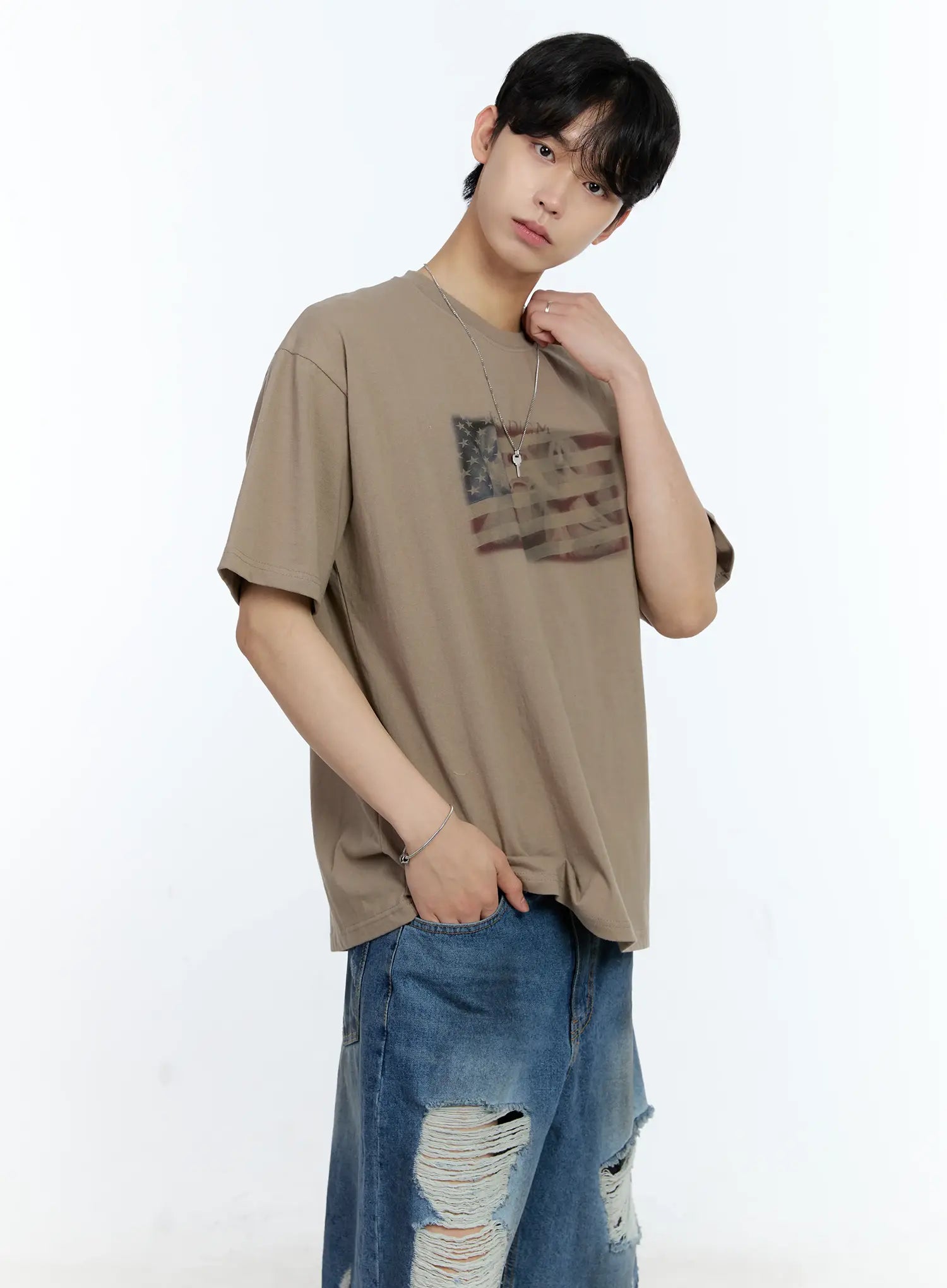 Men's Vintage Graphic T-Shirt IG501