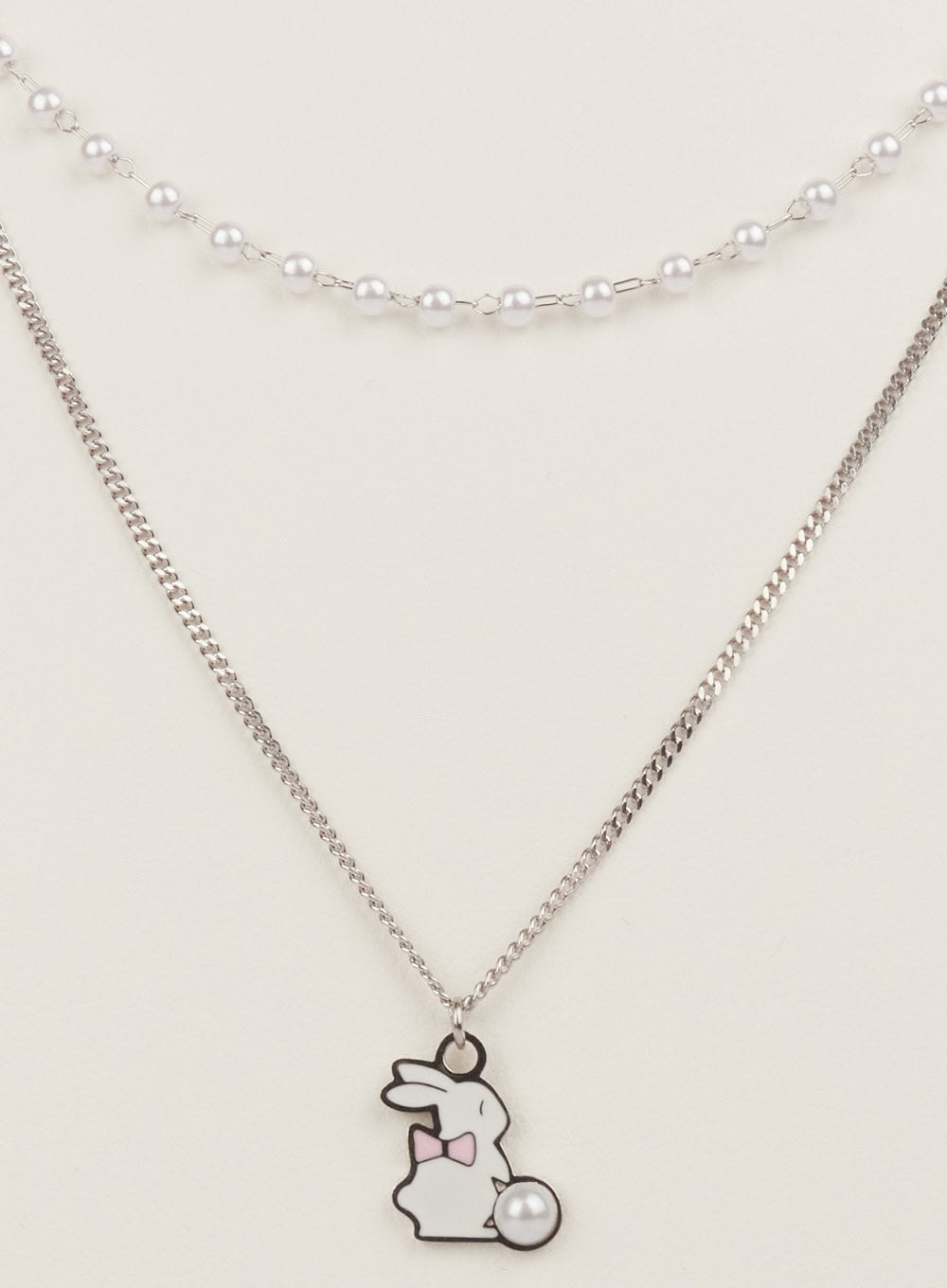Bunny Rabbit Layer Necklace IM528