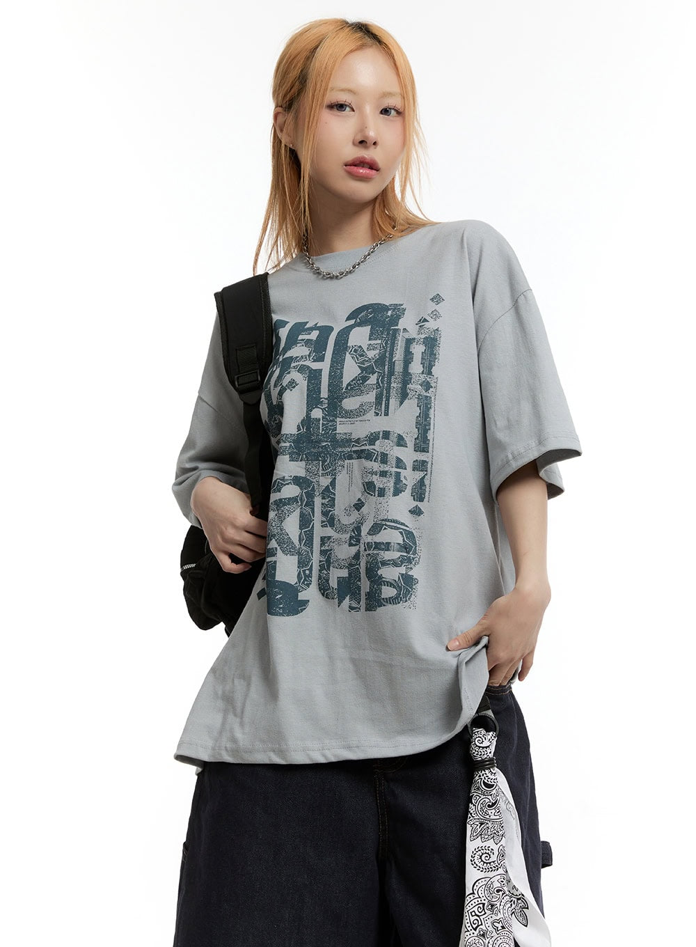 Urban Graphic Cotton T-Shirt CY501