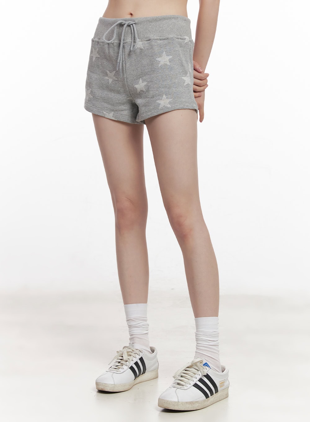 Star Graphic Slim-Fit Lounge Shorts CY521