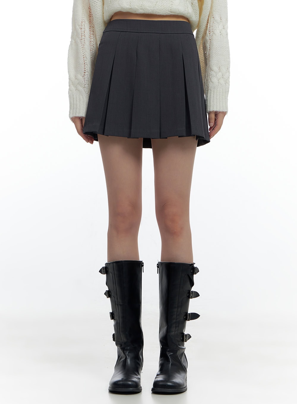 Pleated Perfection Mini Skirt CS420