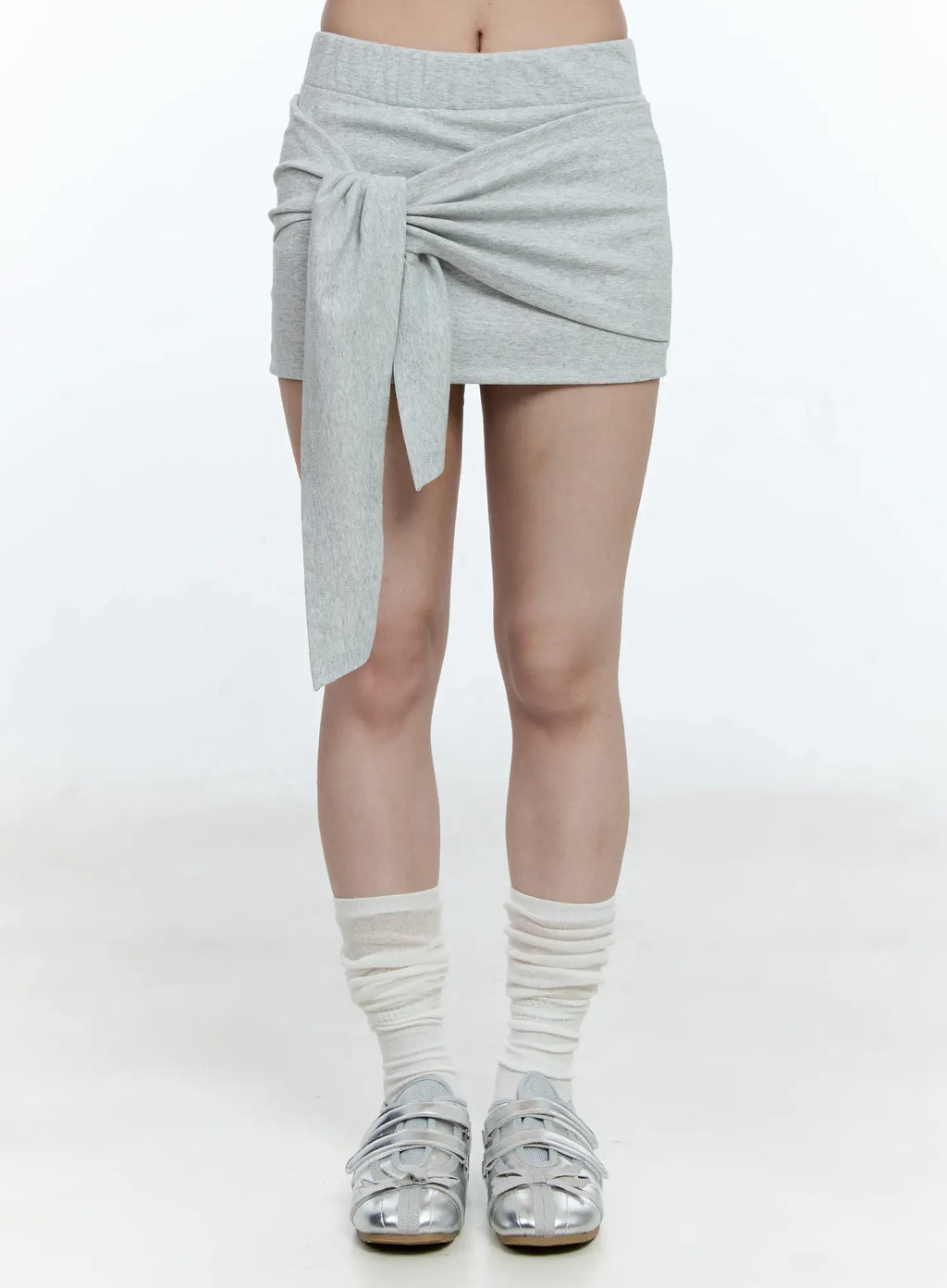 Wrap Ribbon Mini Skirt CG511