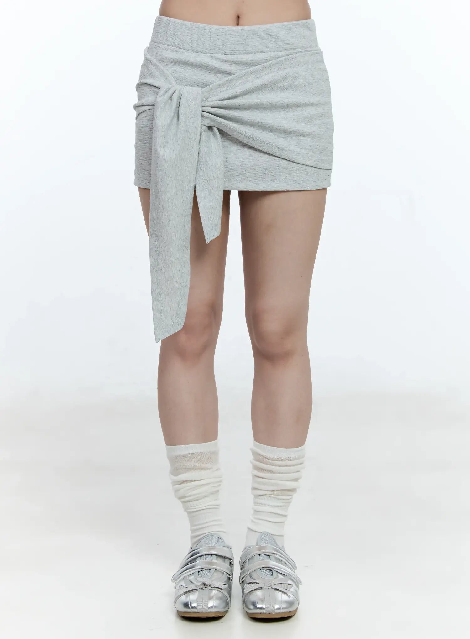Wrap Ribbon Mini Skirt CG511