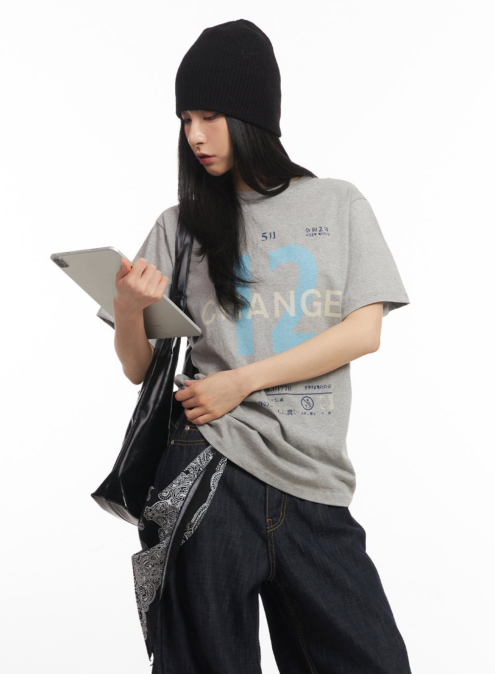 Change Casual Graphic Top CA504