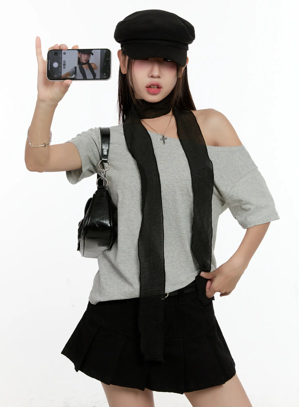 Casual Off-Shoulder Tee CG501