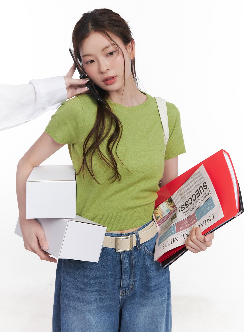 Slim-Fit Short Sleeve Sweater CY519