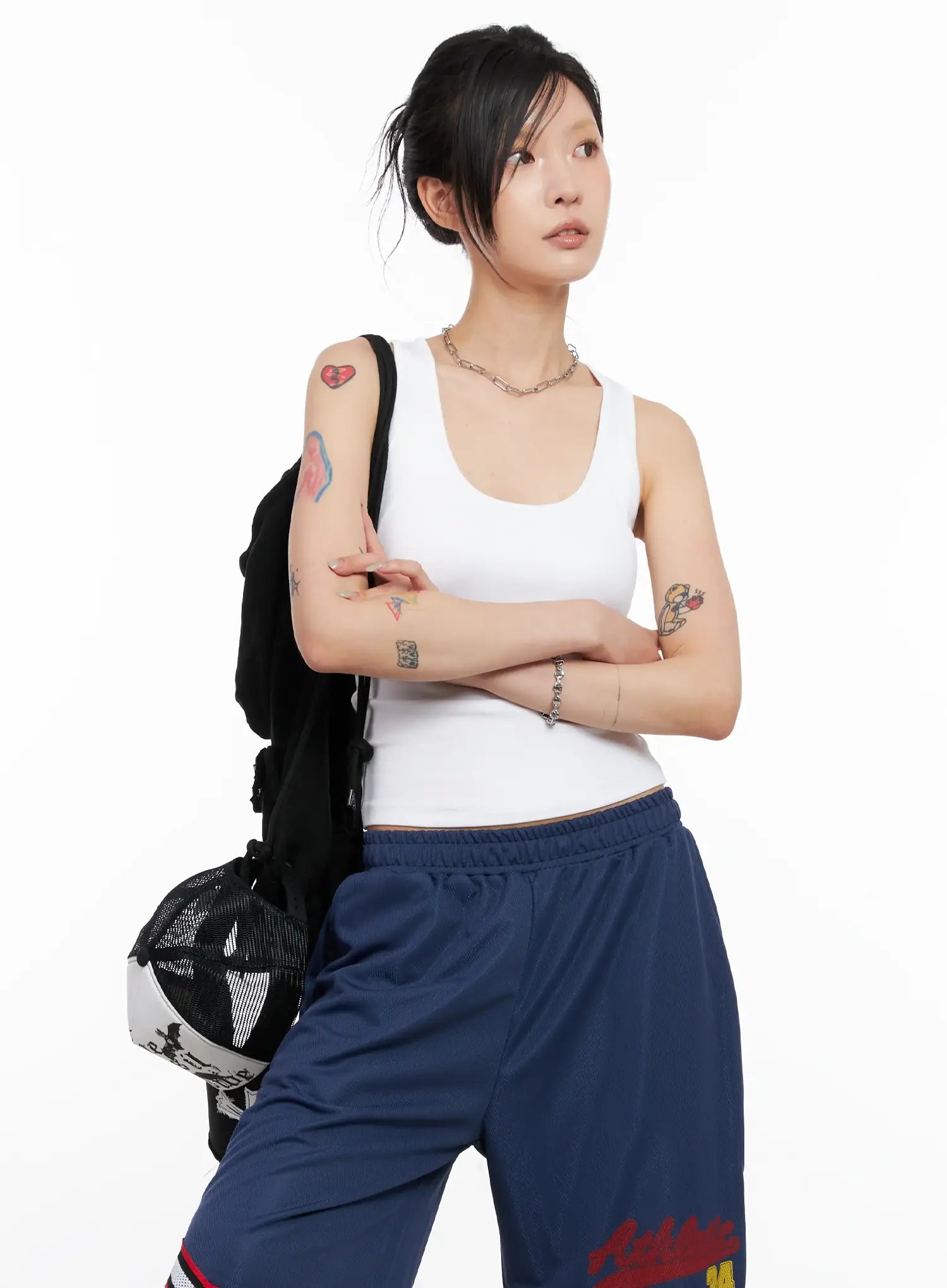 Back-Slit Tank Top CL528