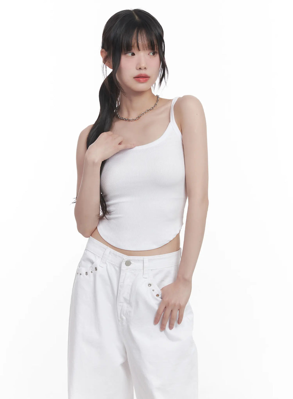 U-Neck Crop Cami Top CU520