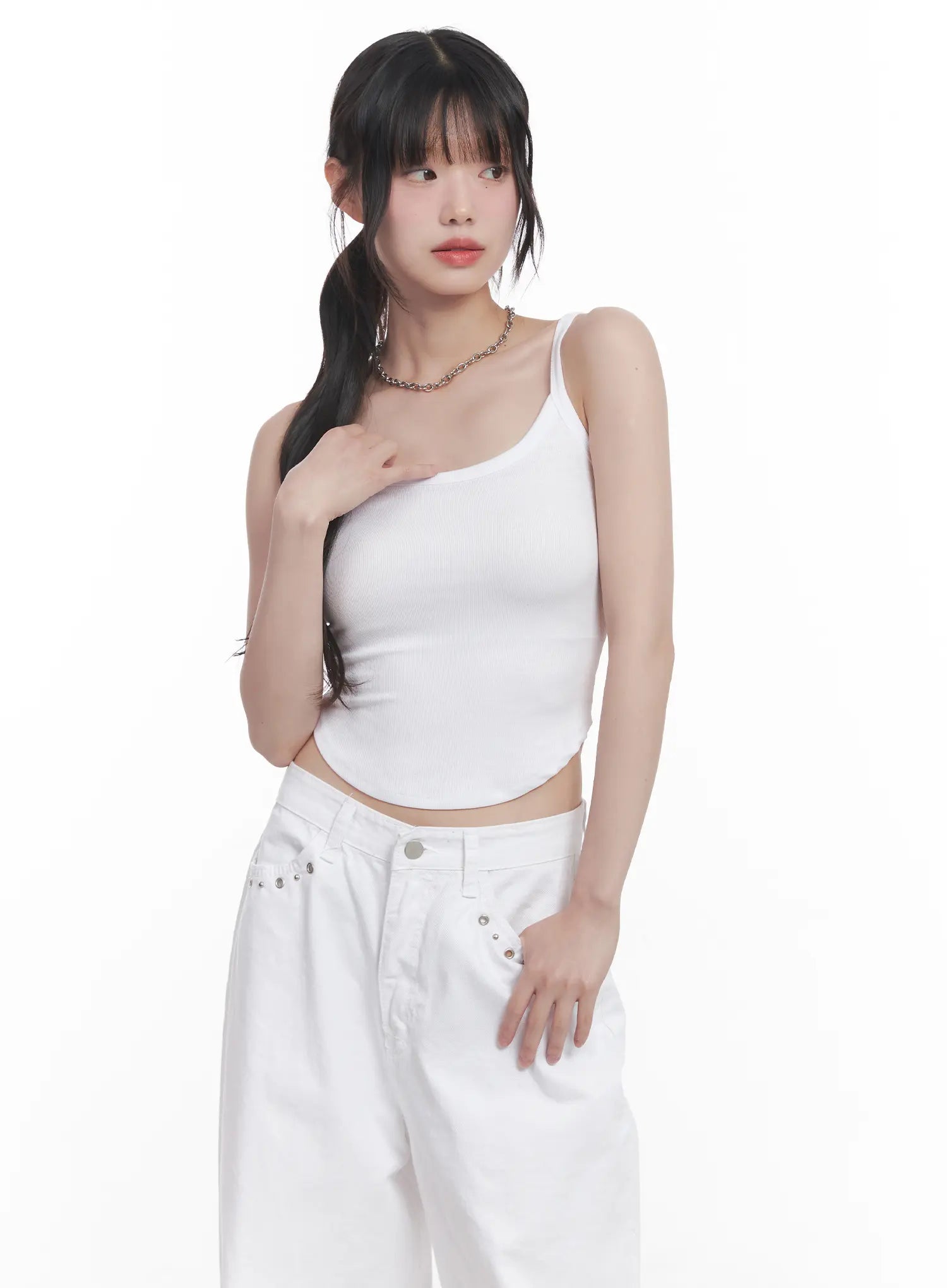 U-Neck Crop Cami Top CU520