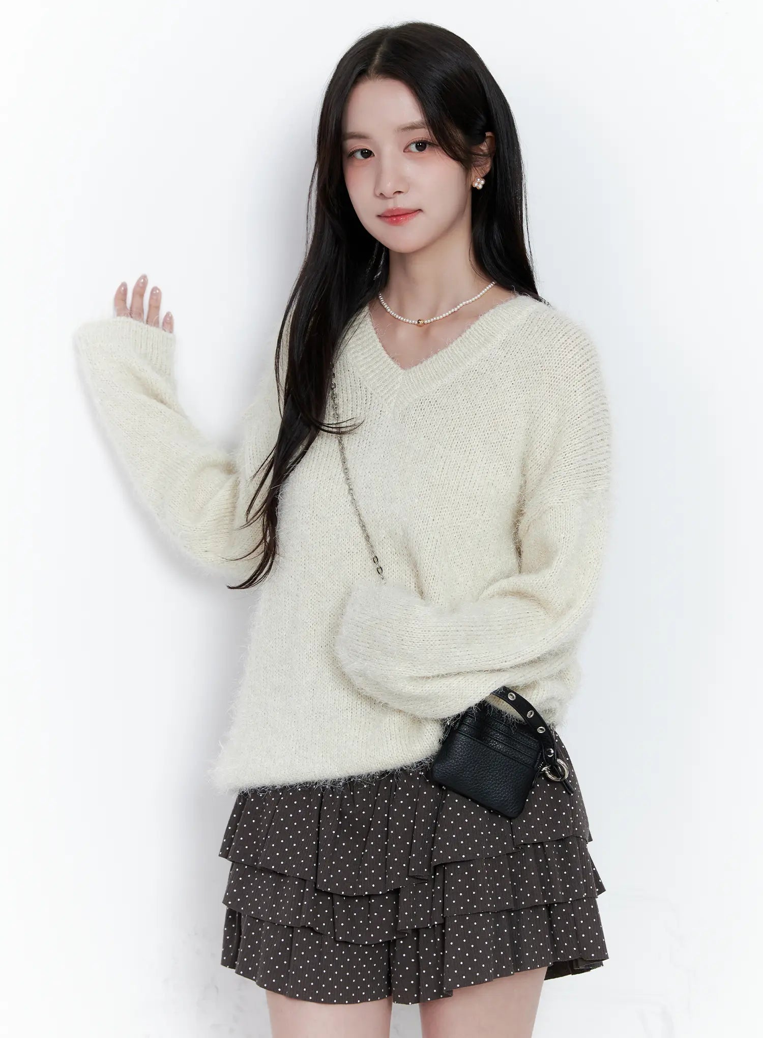 Cozy V-Neck Sweater CS519