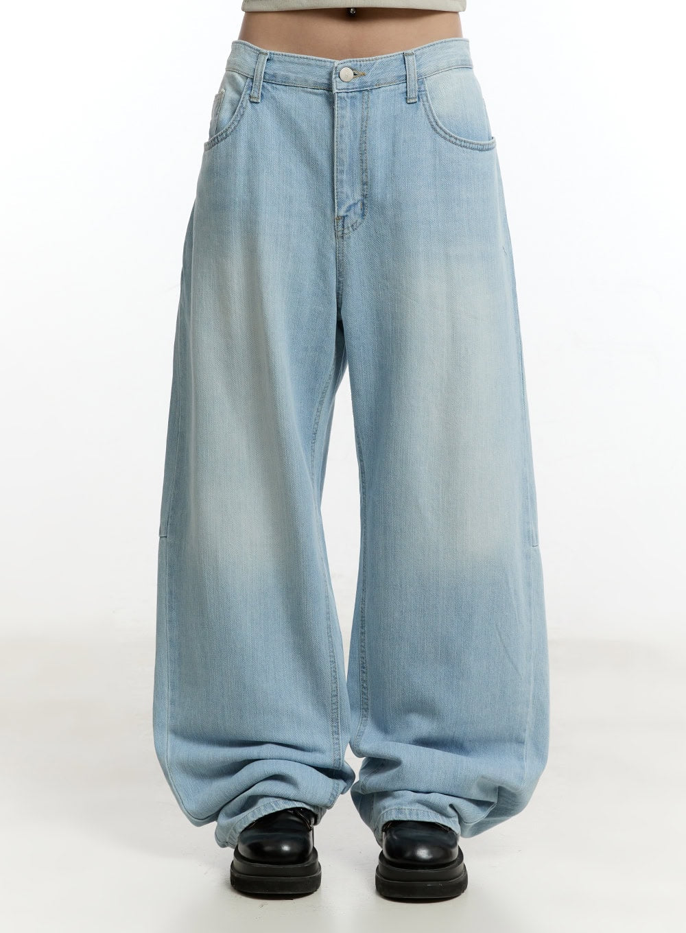 Nevara Washed Baggy Jeans CY501