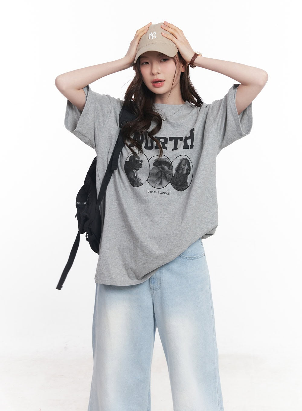 Oversized Baggy Graphic Tee CY519