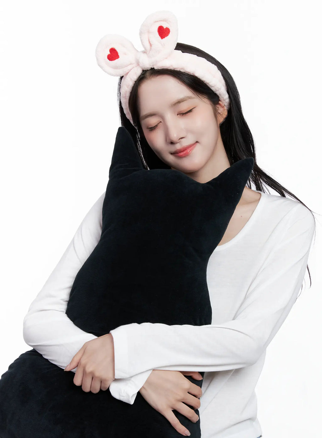 Heart Bunny Ear Headband CS523