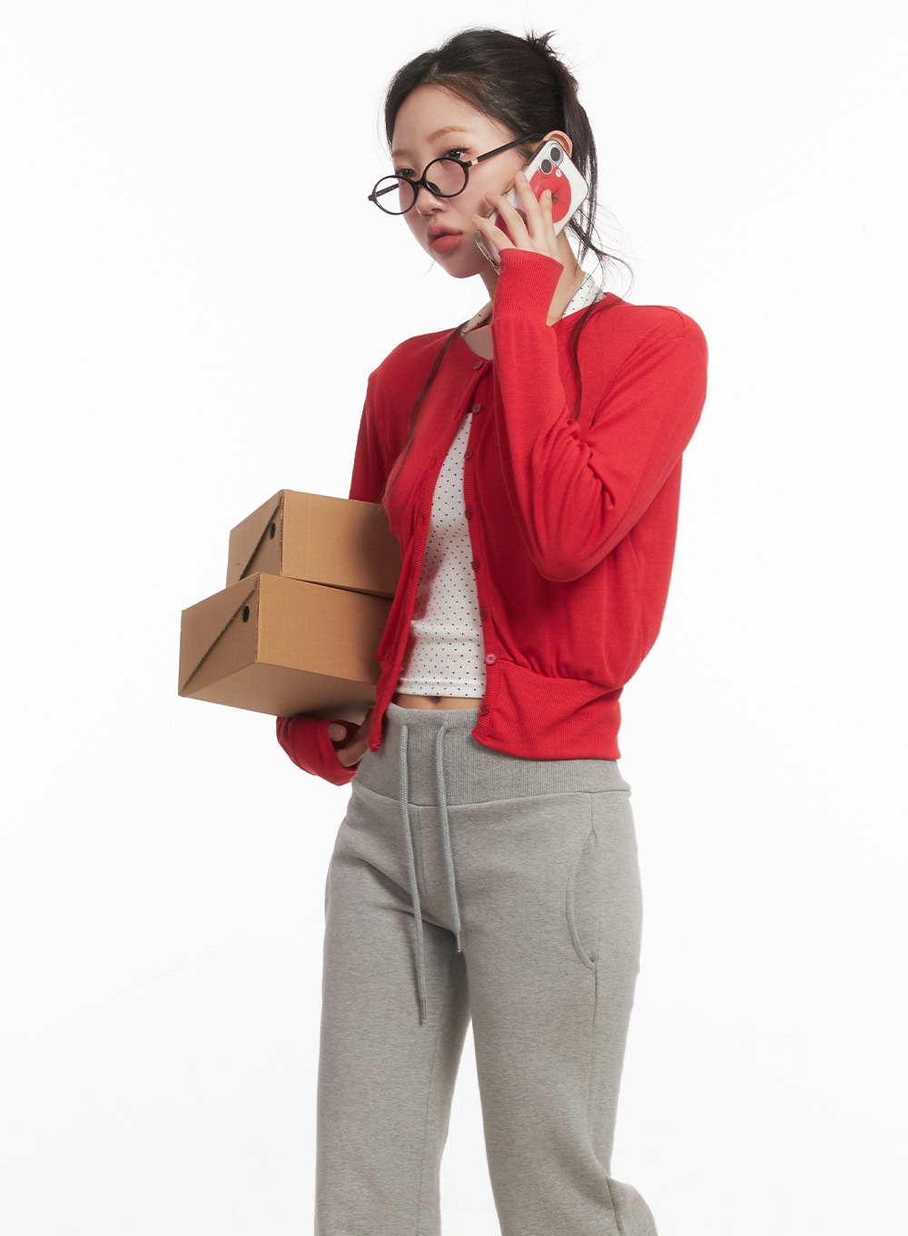 Soft-Touch Basic Cardigan CA525