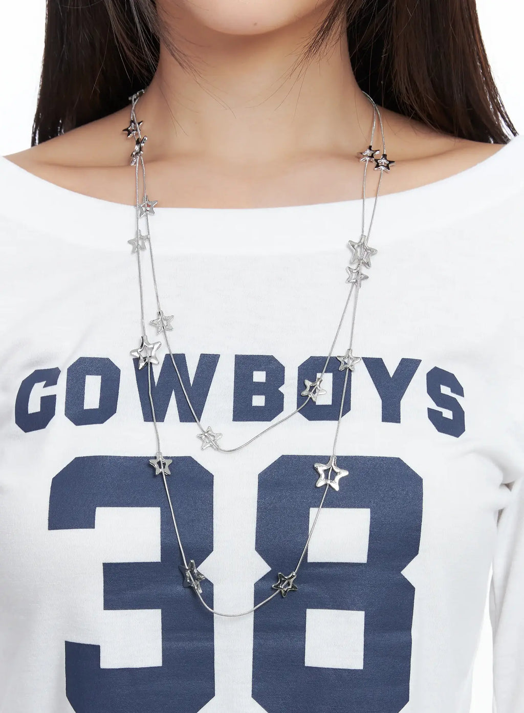 Layered Star Charm Necklace CS503