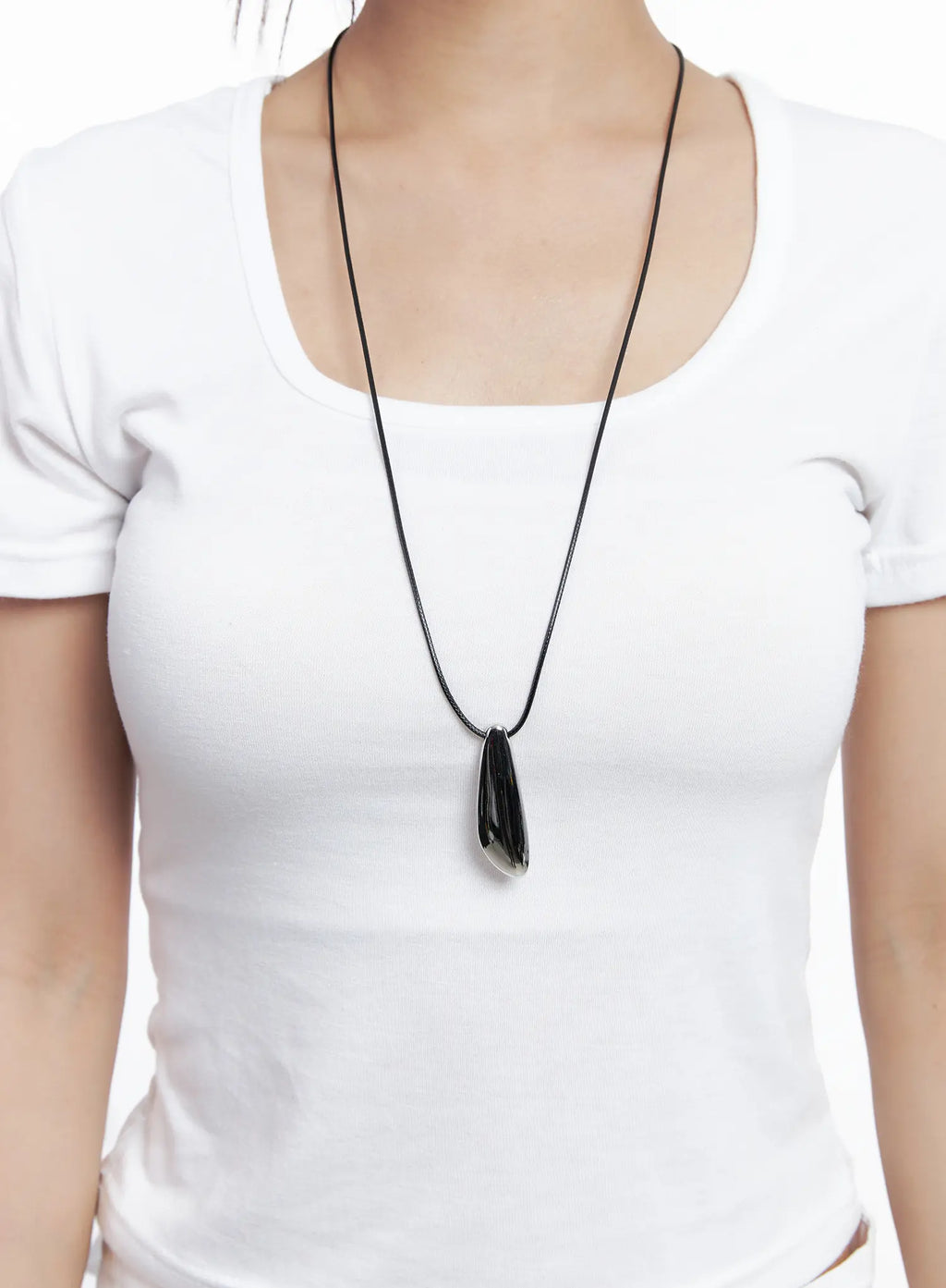 Long Charm Pendant Necklace CL514