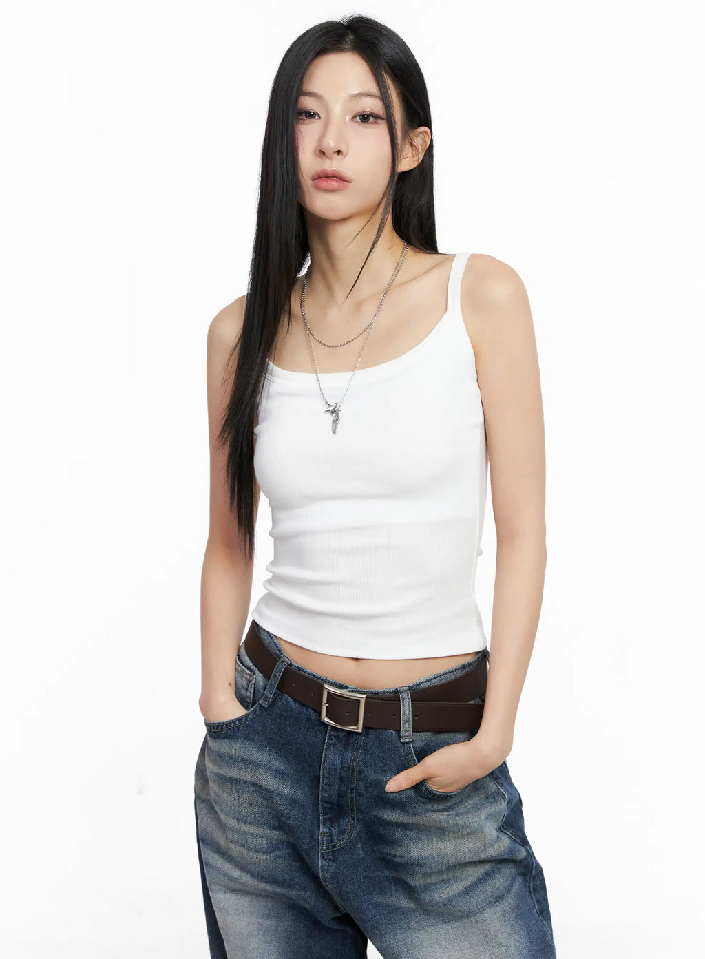 Basic Ribbed Tank Top CC1109
