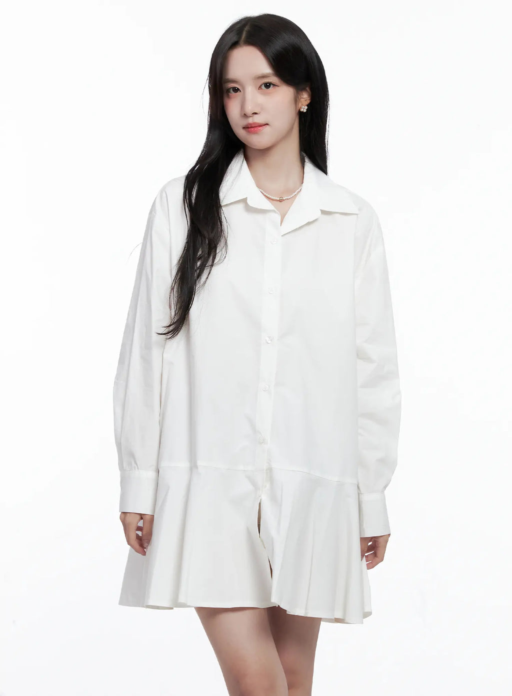 Button-Up Midi Dress CS519