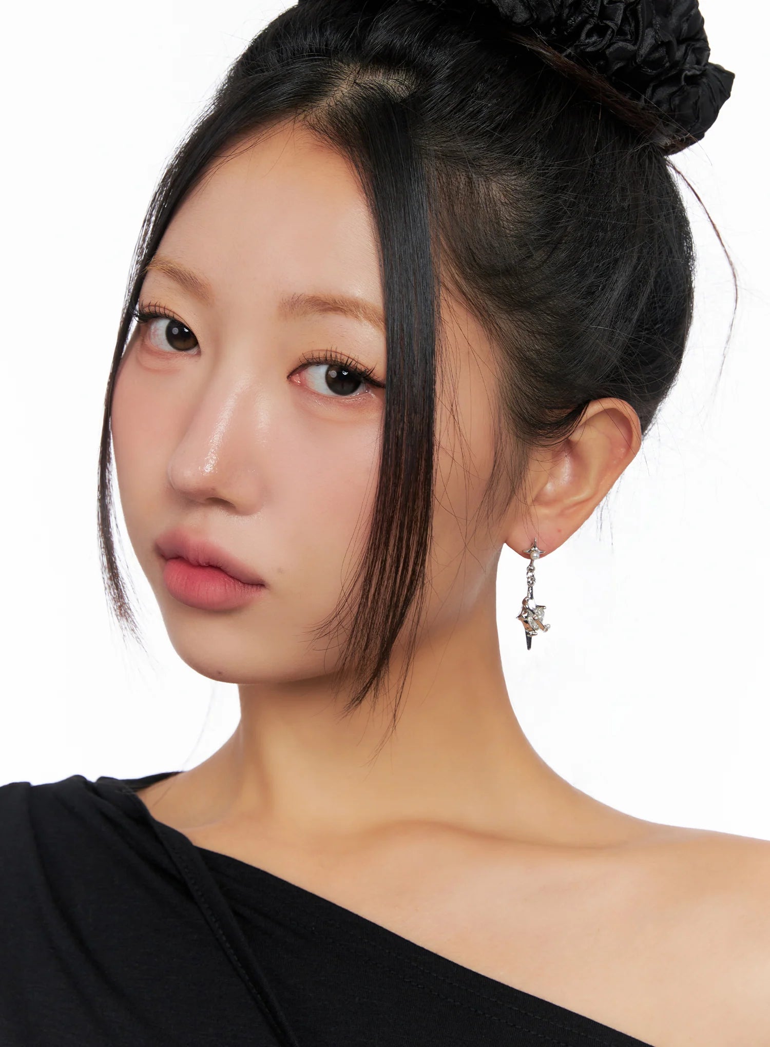 Charm Crystal Dangle Earrings CO514