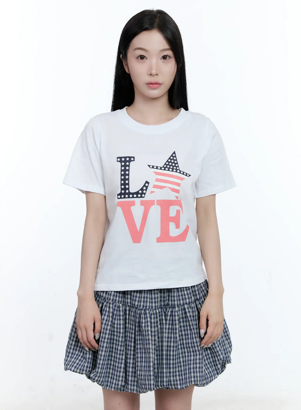 Relaxed-Fit "Love" Graphic T-Shirt CG501