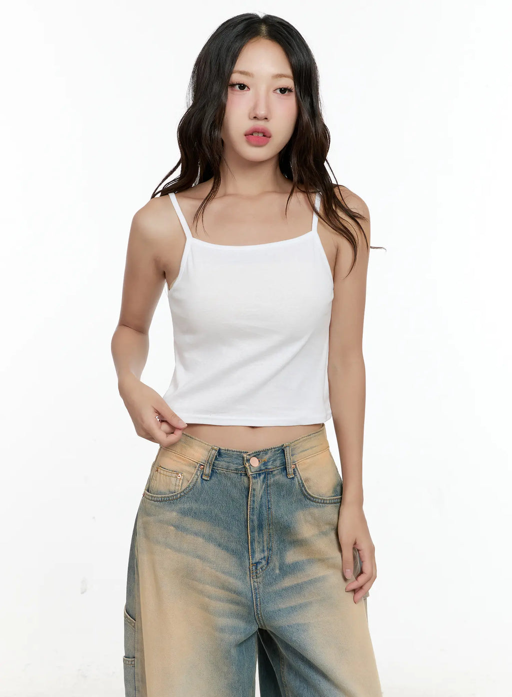 Basic Cropped Tank Top CG501