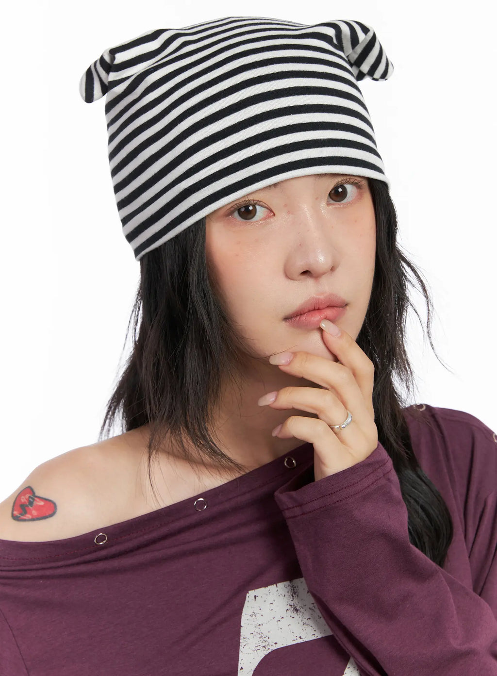 Striped Cat Beanie CO507