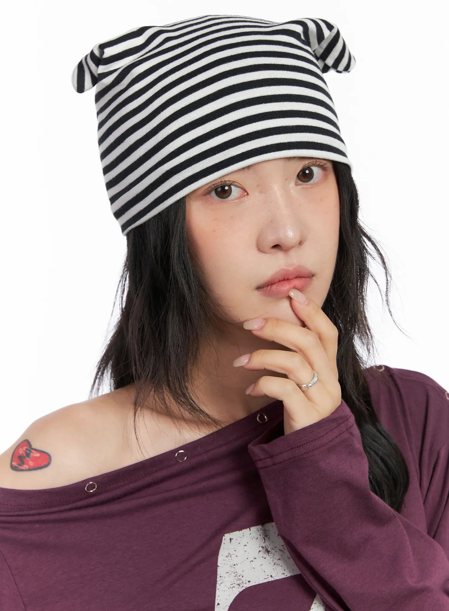 Striped Cat Beanie CO507