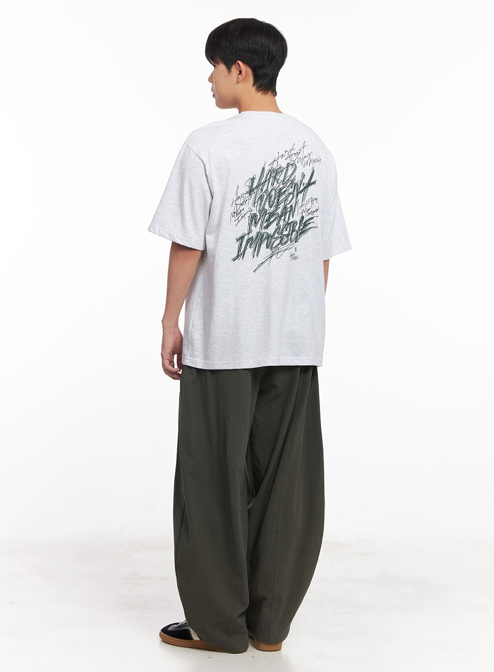 Men's Graffiti Print T-Shirt IY520