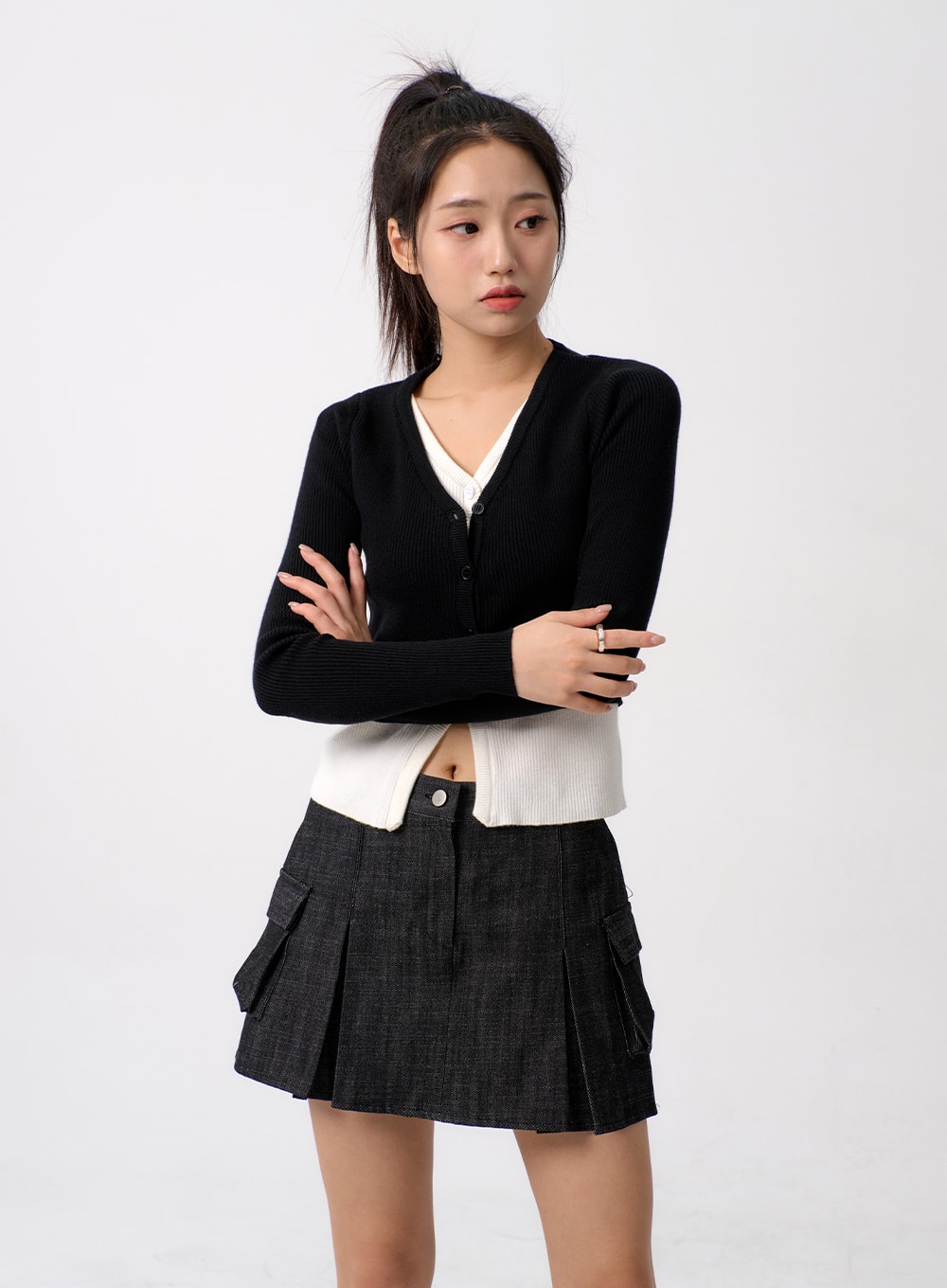 Pocket Mini Skirt BM306