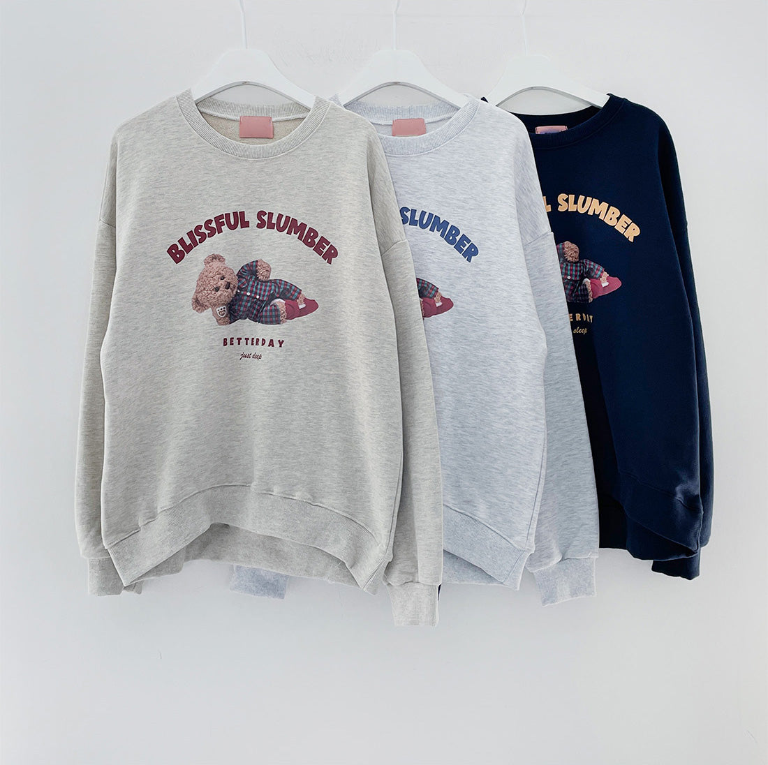Sleeping Bear Print Sweatshirt