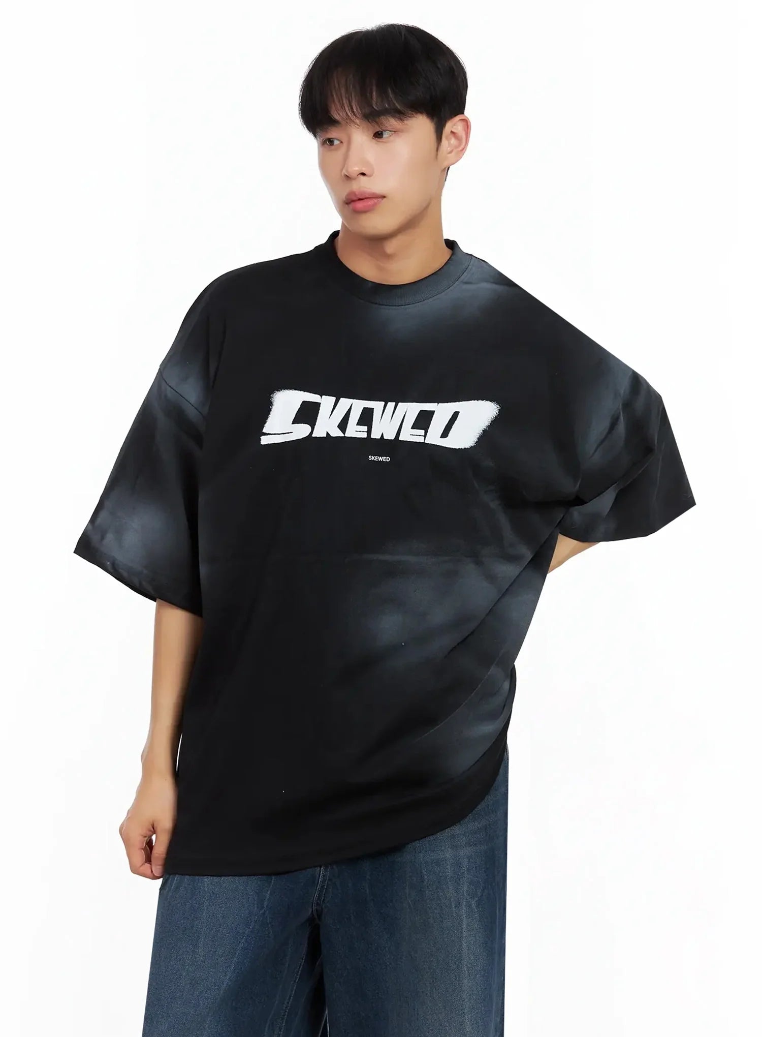 Men's Oversized Vintage Graphic T-Shirt IL516