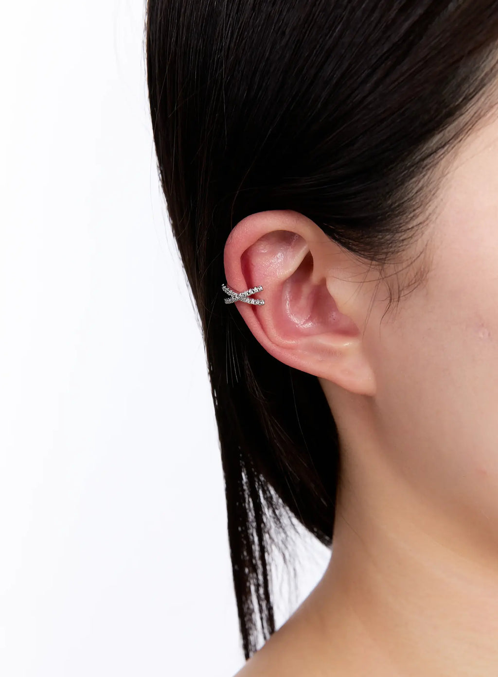 Mamin Cross Earcuff (1Pcs) IU527