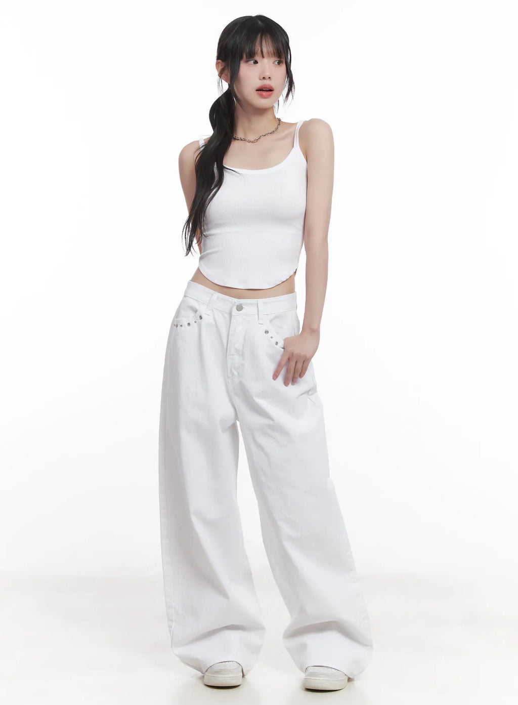 U-Neck Crop Cami Top CU520