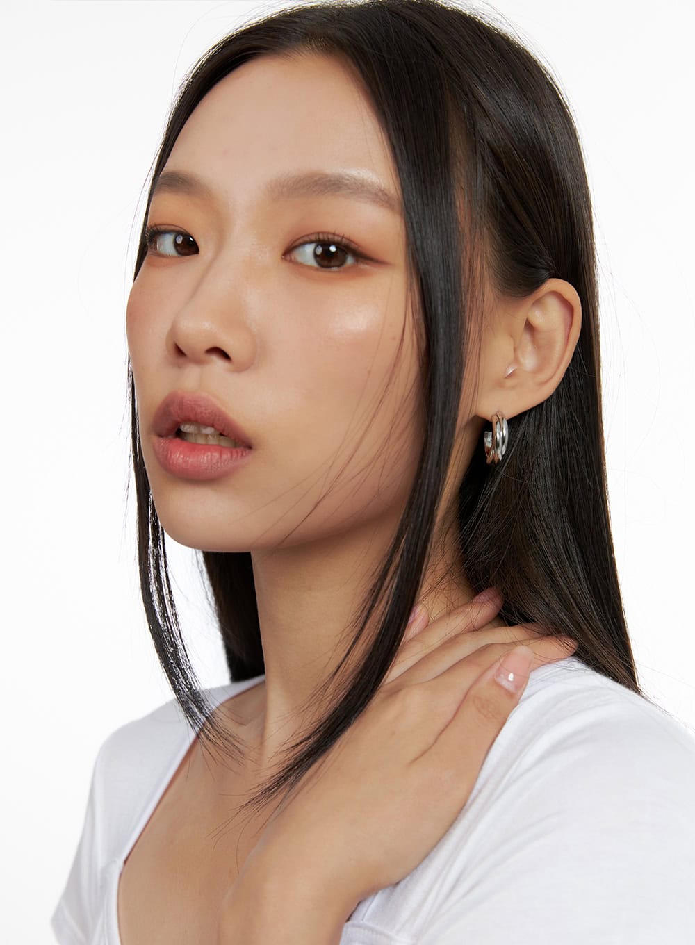 Two Line Ling Earrings IL404