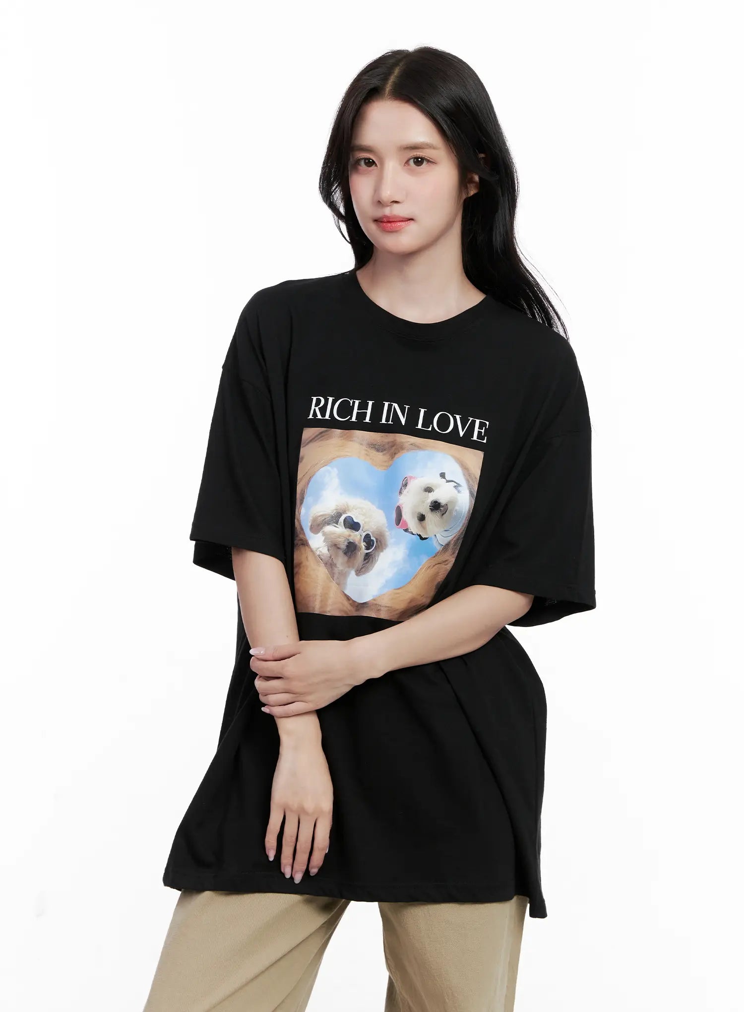 Oversized Graphic T-Shirt CL515