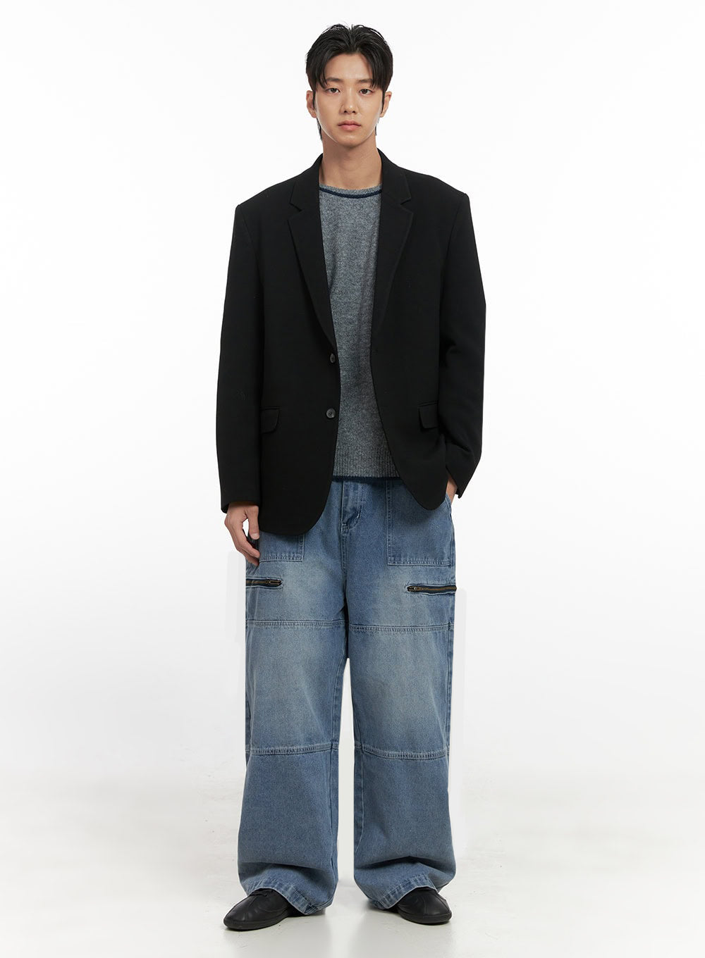 Men's Oversized Blazer ID406