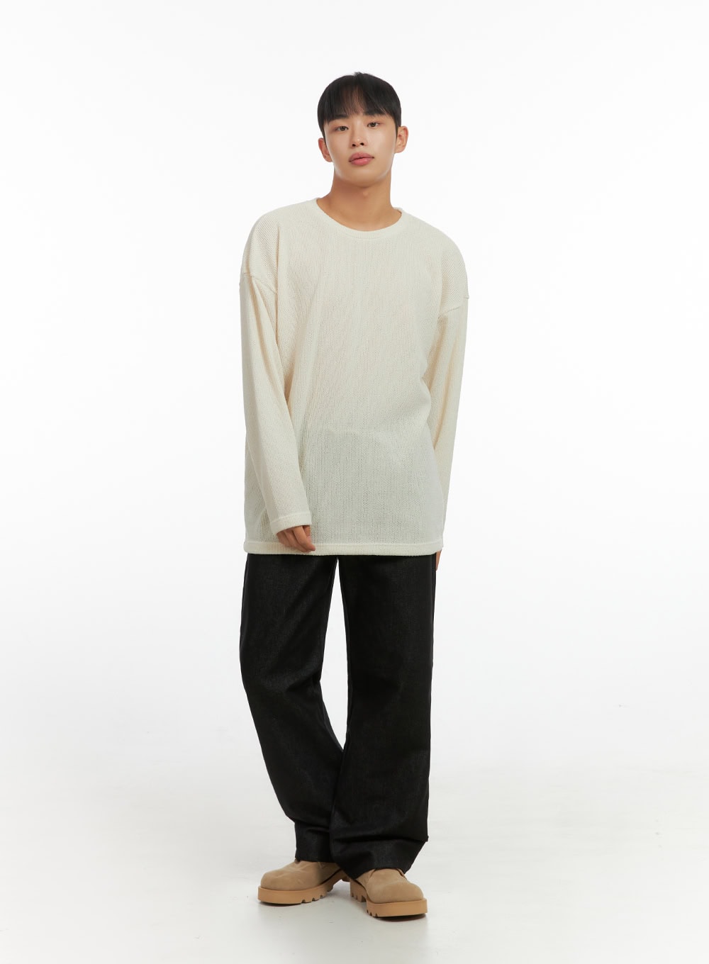 Men's Basic Oversized Knit IO420