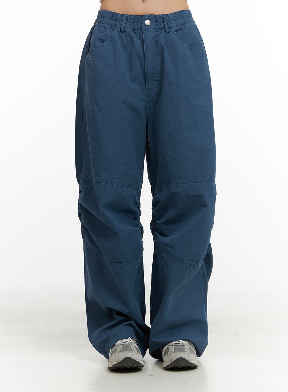 Shirred Baggy Pants CY416