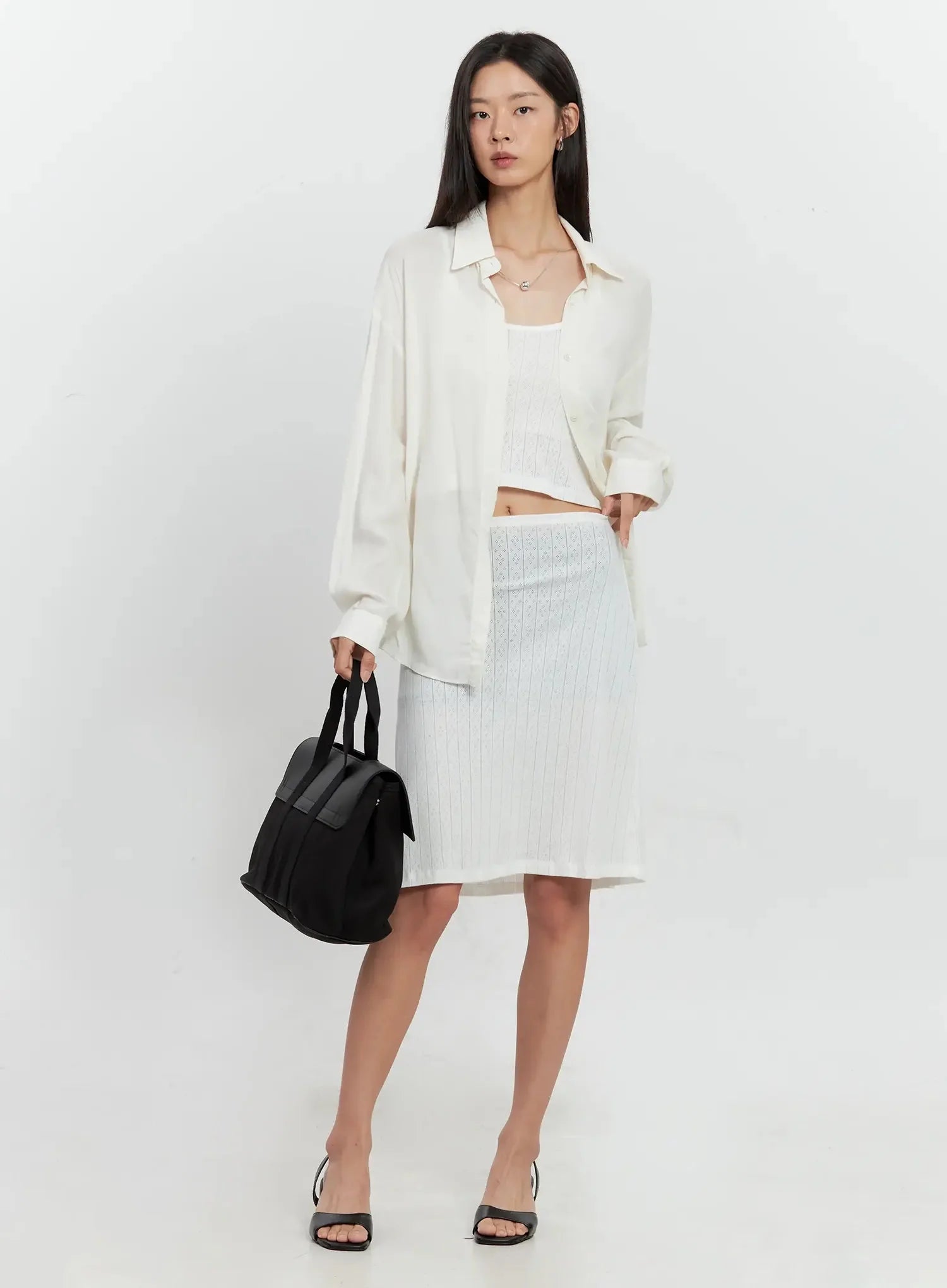 Classic Long-Sleeve Button-Up IL528