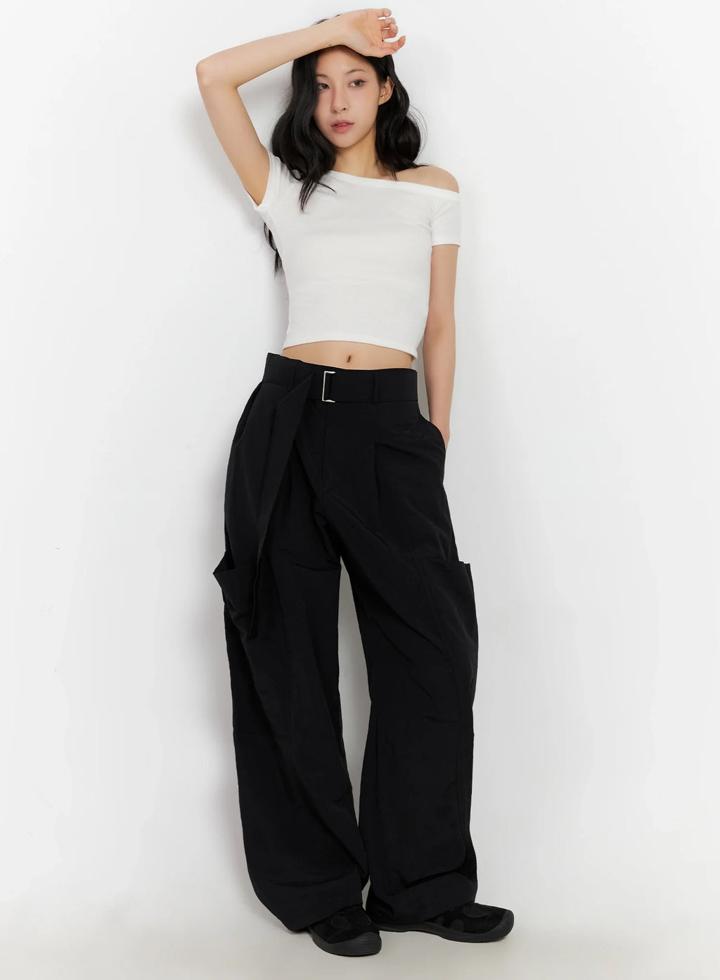 Casual Off-Shoulder Top IG508
