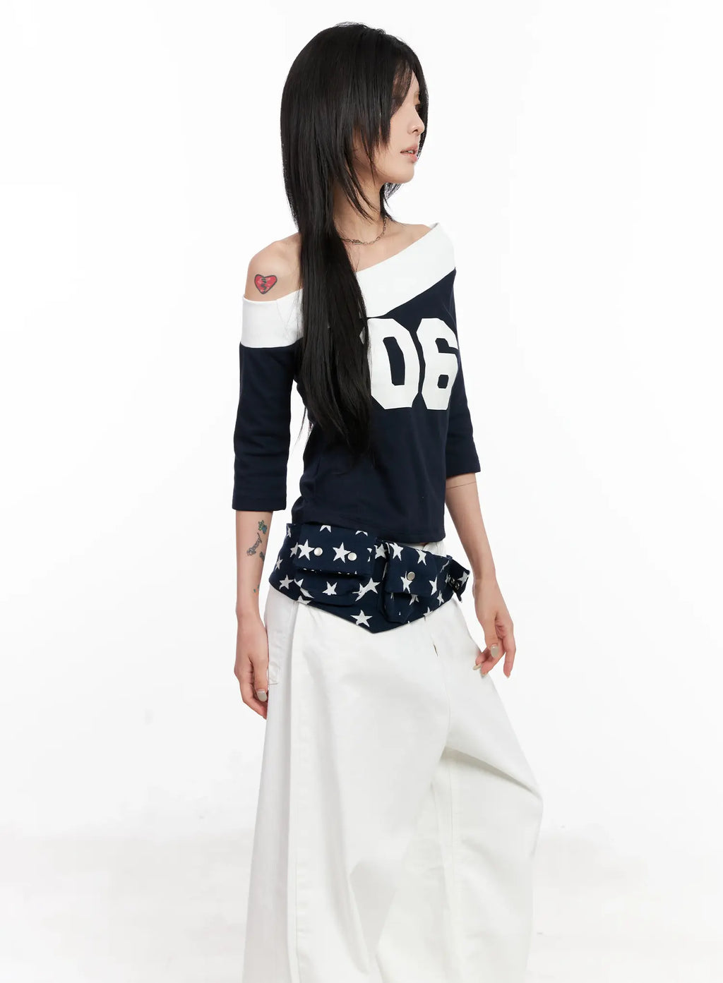 Star Print Belt Bag CL525