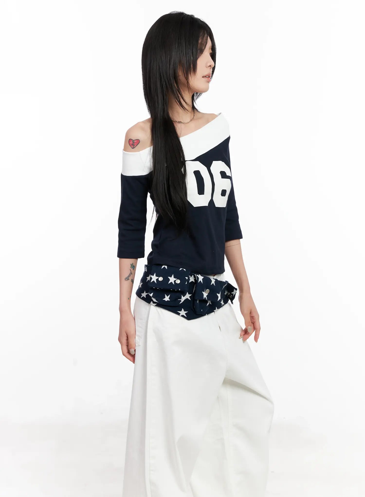 Star Print Belt Bag CL525